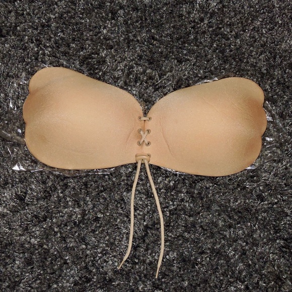 Lace-up Adjustable Adhesive Bra - Picture 2 of 4